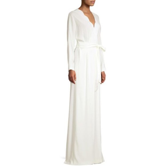 escada white dress
